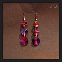 Серьги "Виноград"